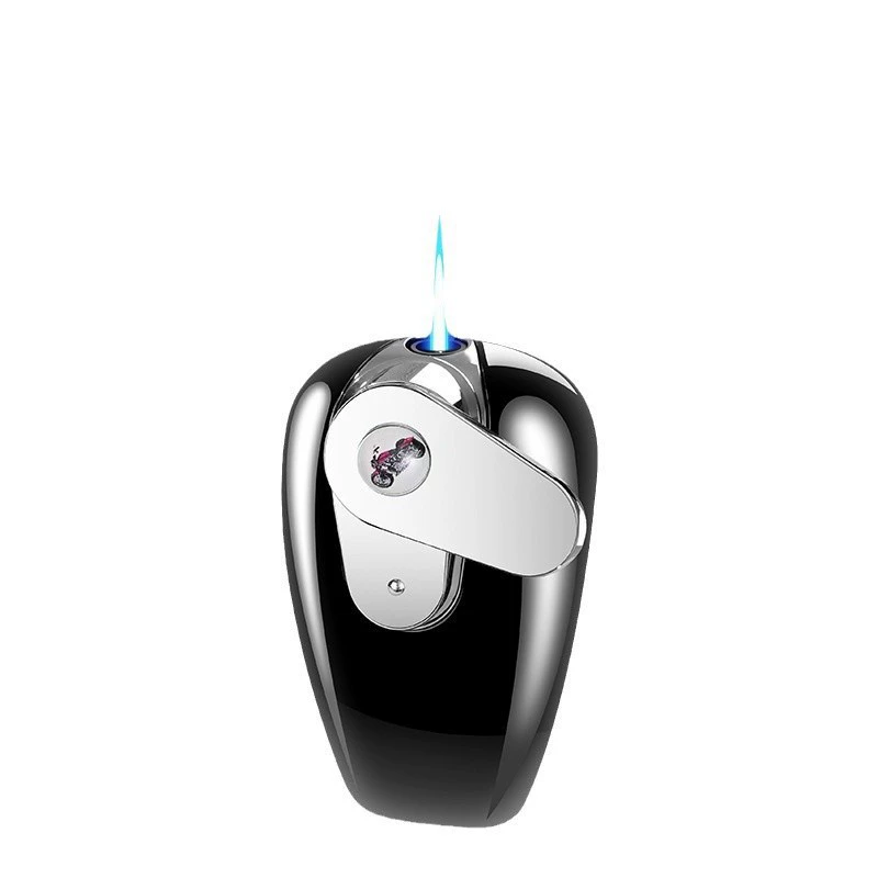 806 Creative motorcycle fuel tank shape lighter labor saving rocker arm ignition straight 