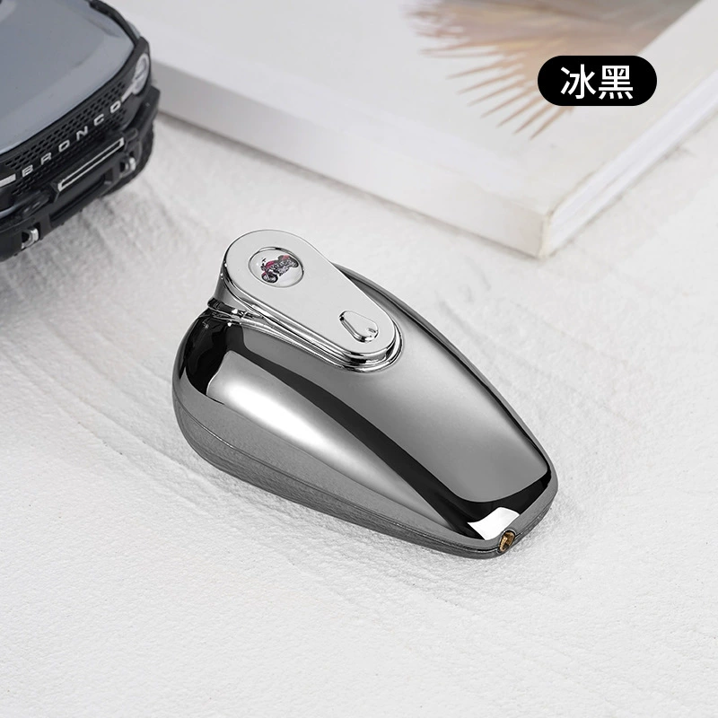 806 Creative motorcycle fuel tank shape lighter labor saving rocker arm ignition straight 