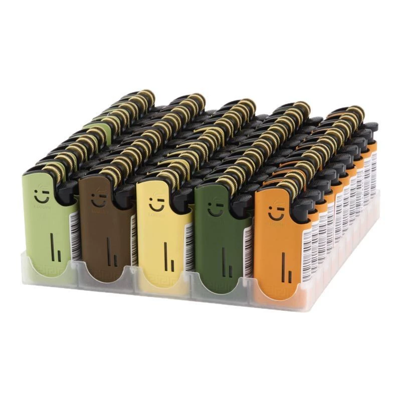 New mini Metal short wheel lighter Home retro personality Creative Thumb Flint gear lighter