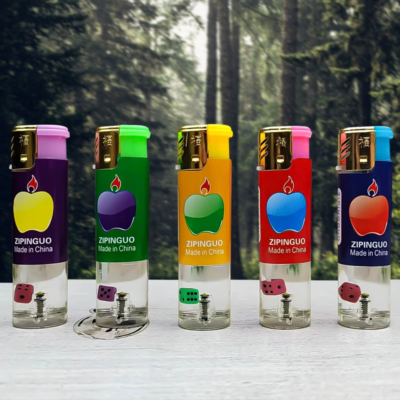 New anti-fan dice windproof lighter wholesale disposable lighter wholesale flame household
