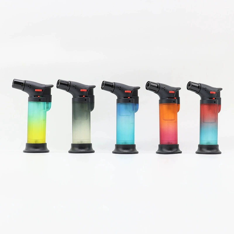 Windproof torch igniter Inflatable high temperature torch points cigar straight into the firing rifl