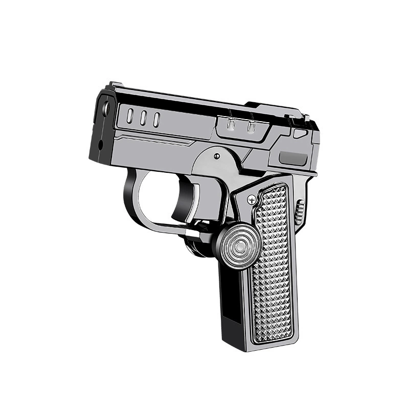 Multi-functional modeling folding gas lighter decompression gyro lighter Creative trend gift wholesa