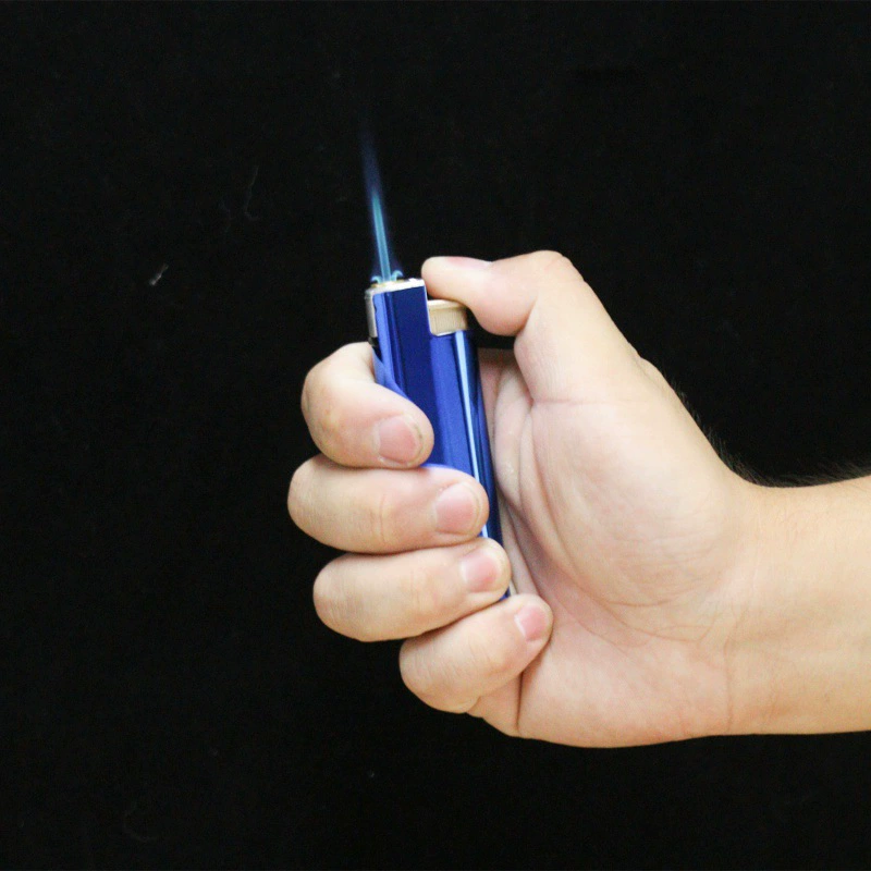 Iron shell direct windproof lighter creative advertising lighter LOGO