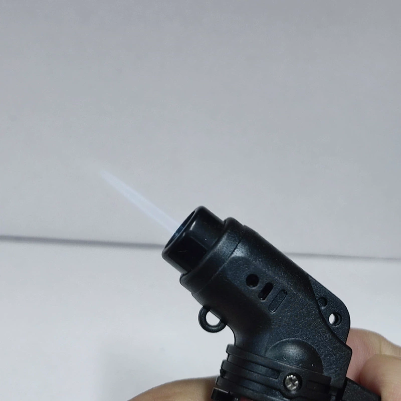 Windproof direct injection lighter customized mini small welding gun spray gun multi-color inflatabl