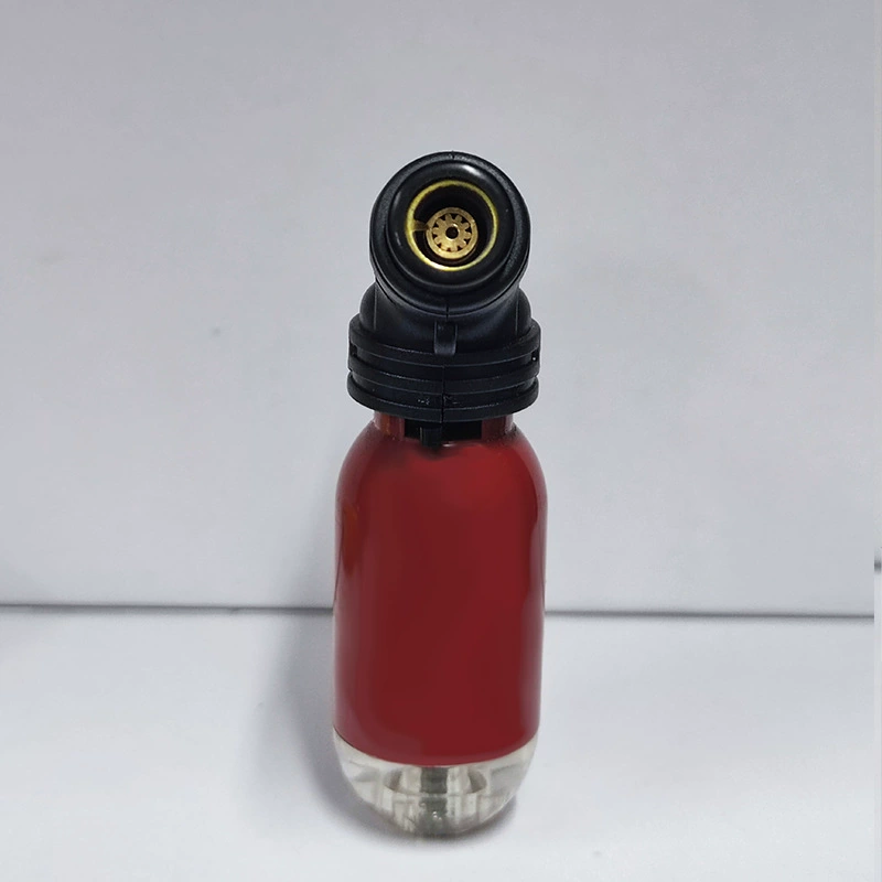 Windproof direct injection lighter customized mini small welding gun spray gun multi-color inflatabl