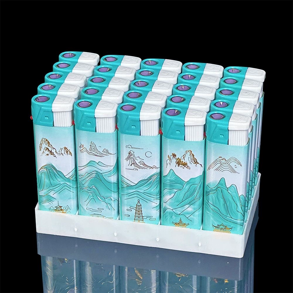 F929 plastic wrap paper directly flushed lighter wholesale supermarket high appearance level