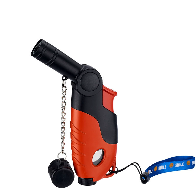 Strong welding direct stroke small spray gun Cigar lighter windproof igniter Metal kitchen household