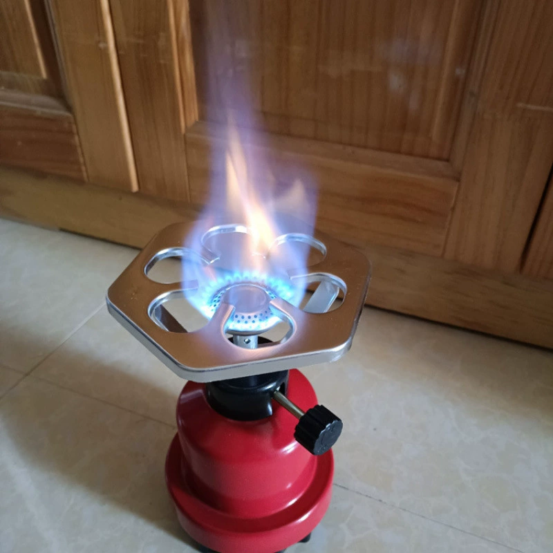 Stainless iron outdoor gas carbon stove Outdoor portable stove camping picnic stove Outdoor camping 