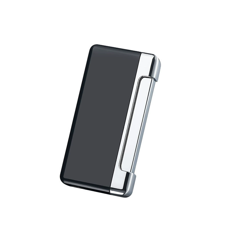 Hot blue flame windproof lighter advertising gift typing windproof cross-border small thin