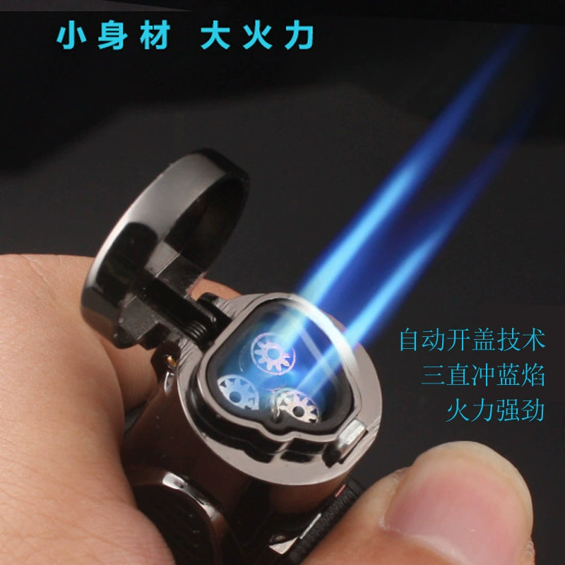 Three fire direct lighter cigar spray gun light outdoor barbecue kitchen welding torch manufacturers