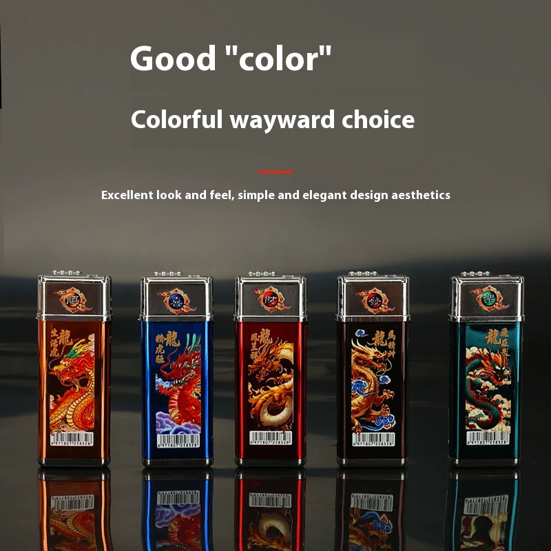 Metal lighter blue flame direct injection gas lighter color map merchant more than the same