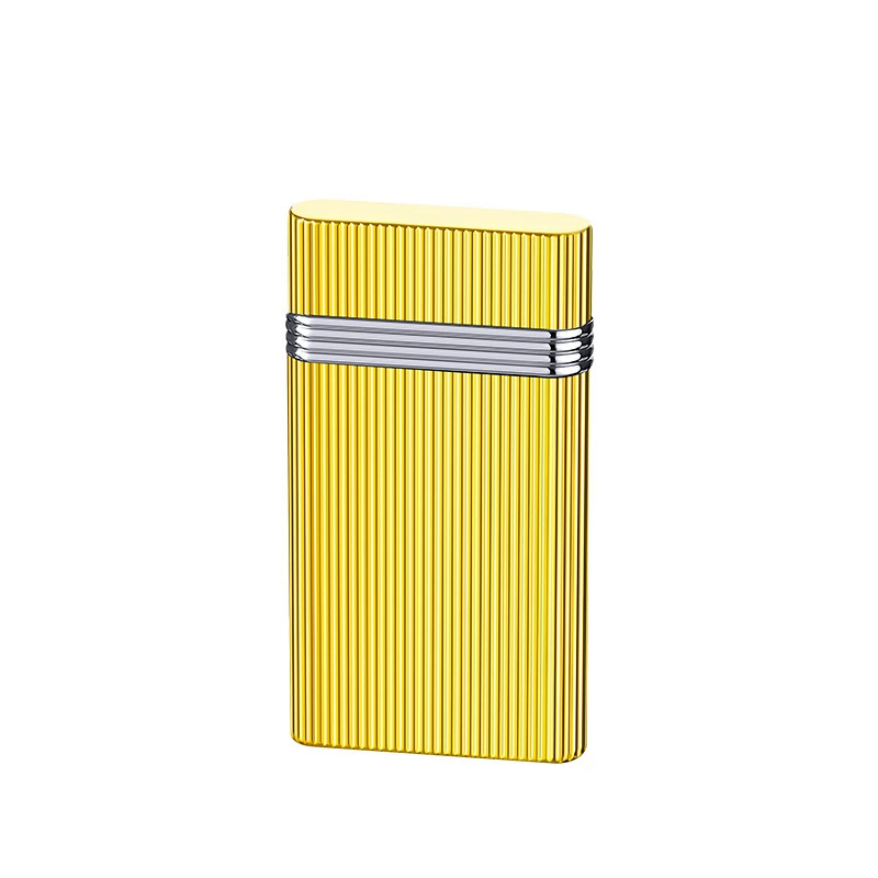 Wholesale metal lighters Windproof durable inflatable creative personality straight to men's lighter