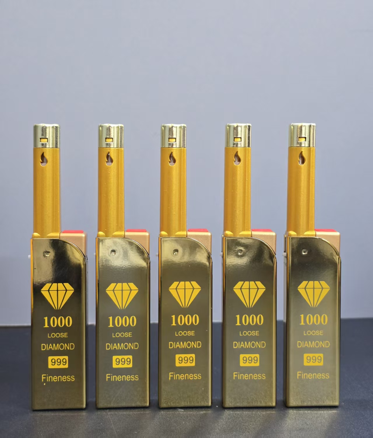 New plus long windproof lighter blue flame gas lighters factory direct price superior wholesale 