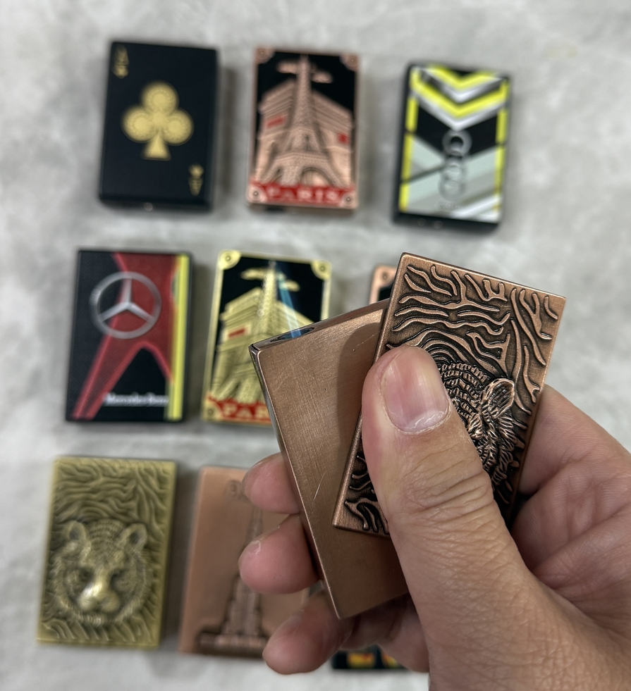 Creative ignition metal windproof lighter manufacturers direct price cheap wholesale