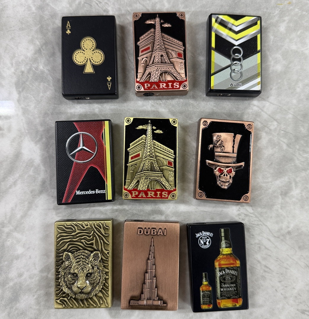 Creative ignition metal windproof lighter manufacturers direct price cheap wholesale