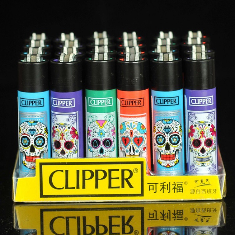 Spain clipper Clifford lighter gas nylon flint grinding wheel lighter disposable inflator