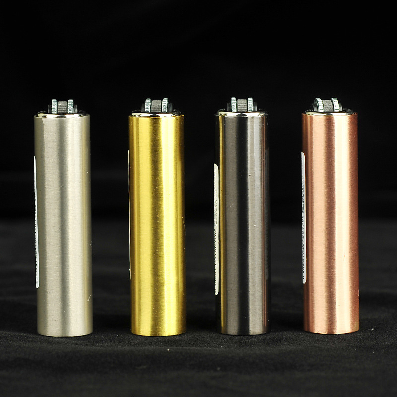 Spain CLIPPER Clifford Lighter CP22 Metal Case Inflatable and Changeable Fint