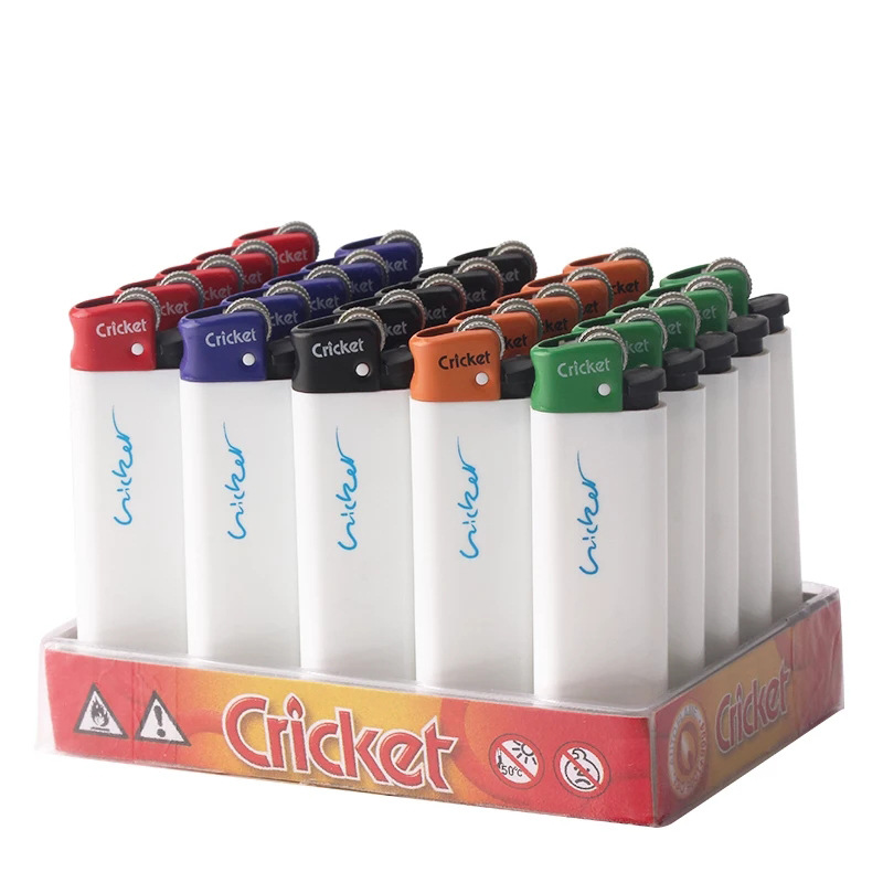 Professional Grasshopper Advertising Lighter Disposable High Quality Nylon Plastic Explosion Proof L