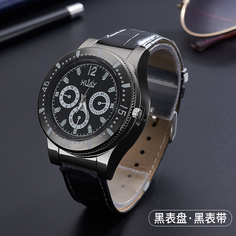 Personality electronic metal watch USB cigarette lighter winery hotel gift watch lighter wholesale