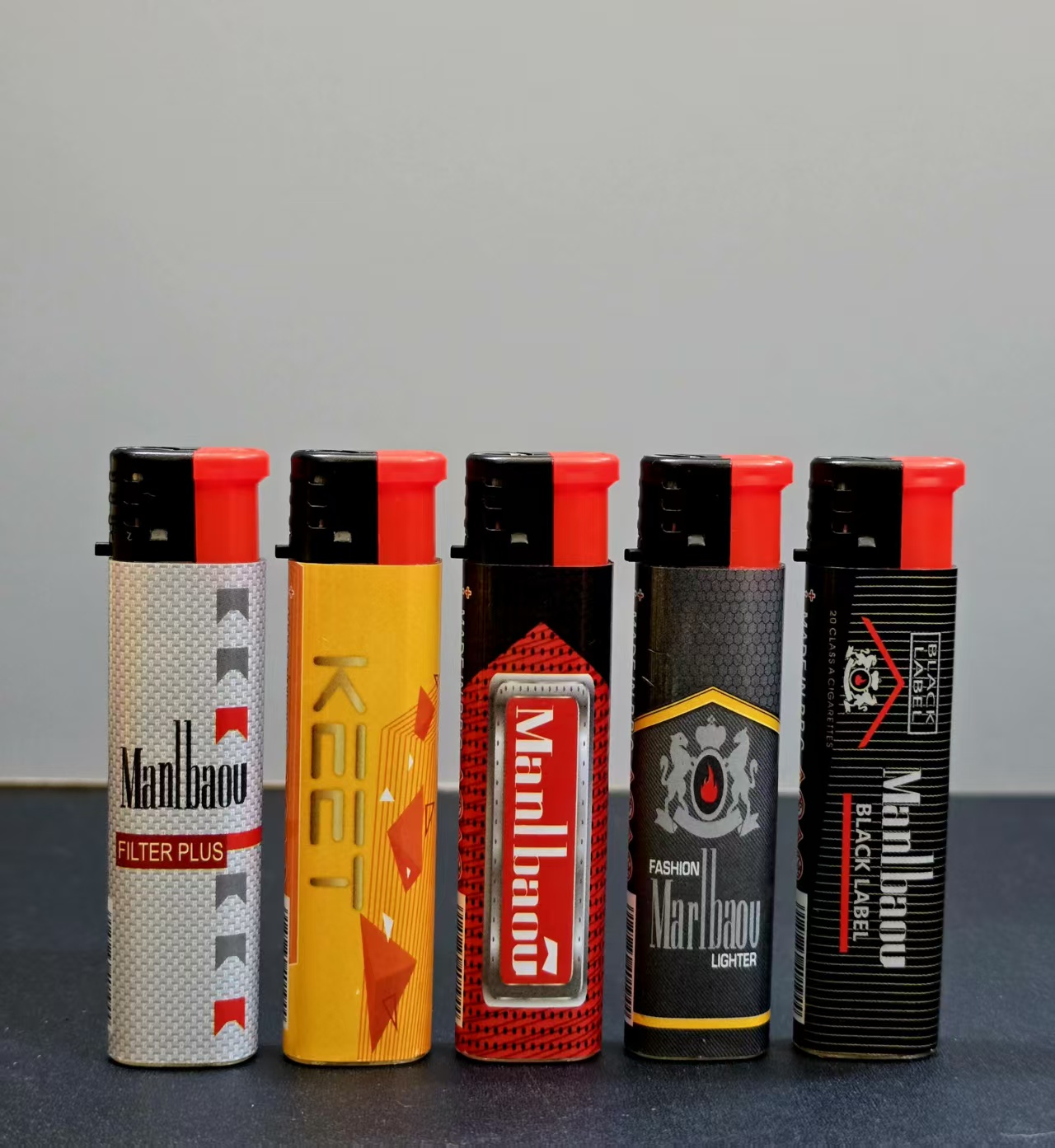 High Quality Electronic Cigarette Lighter Refillable Smoking Windproof Flame Lighter