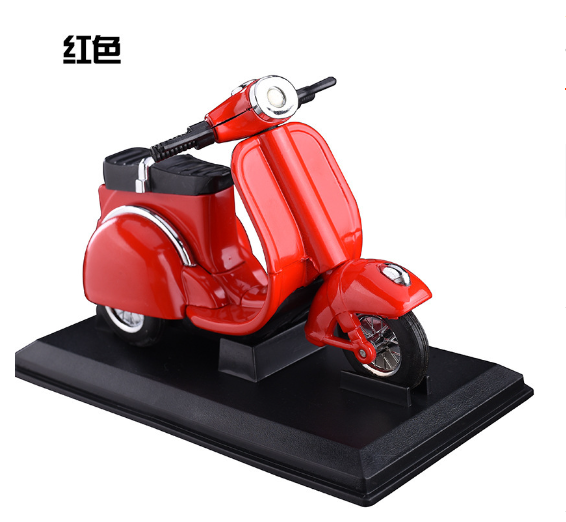 Creative Personalized Electric Vehicle Motorcycle Desktop Model Inflatable Open Flame Lighter