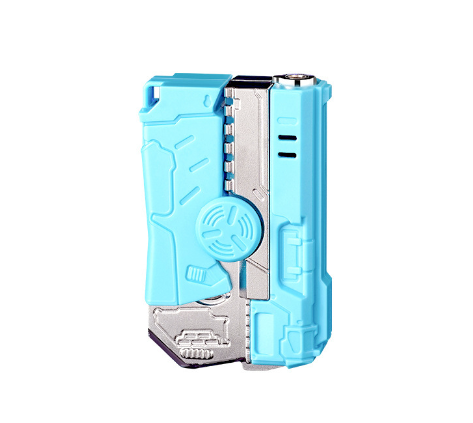 Gyro lighter two-in-one folding rotary decompression new deformation internet celebrity gift lighter