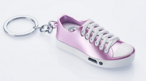 Creative styling boots canvas shoelaces flashlight keychain charging lighter