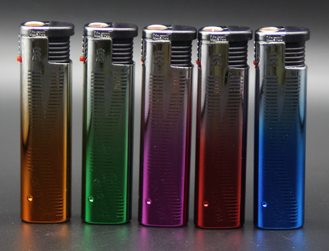 Metal direct punch lighter manufacturer sells personalized embossed metal electronic lighter