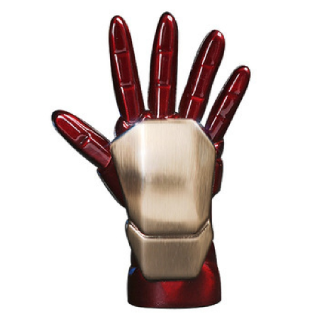 Iron Man Palm Charging Lighter Creative Weiman Figure Gloves Modeling Cigarette Lighter