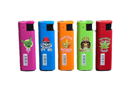 Lighter Metal Direct Blue Flame Inflatable Durable Fashion Personalized Advertising Lighter Windproo