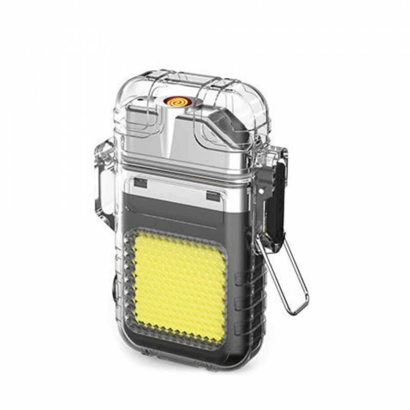 Portable lighting work lights and bright flashlights with cigarette lighter