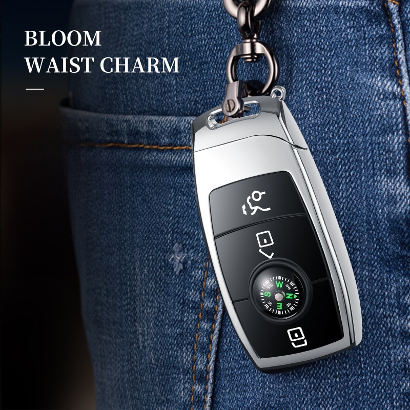 High-end car keys and pendants inflatable metal ignition mechanism wholesale cross