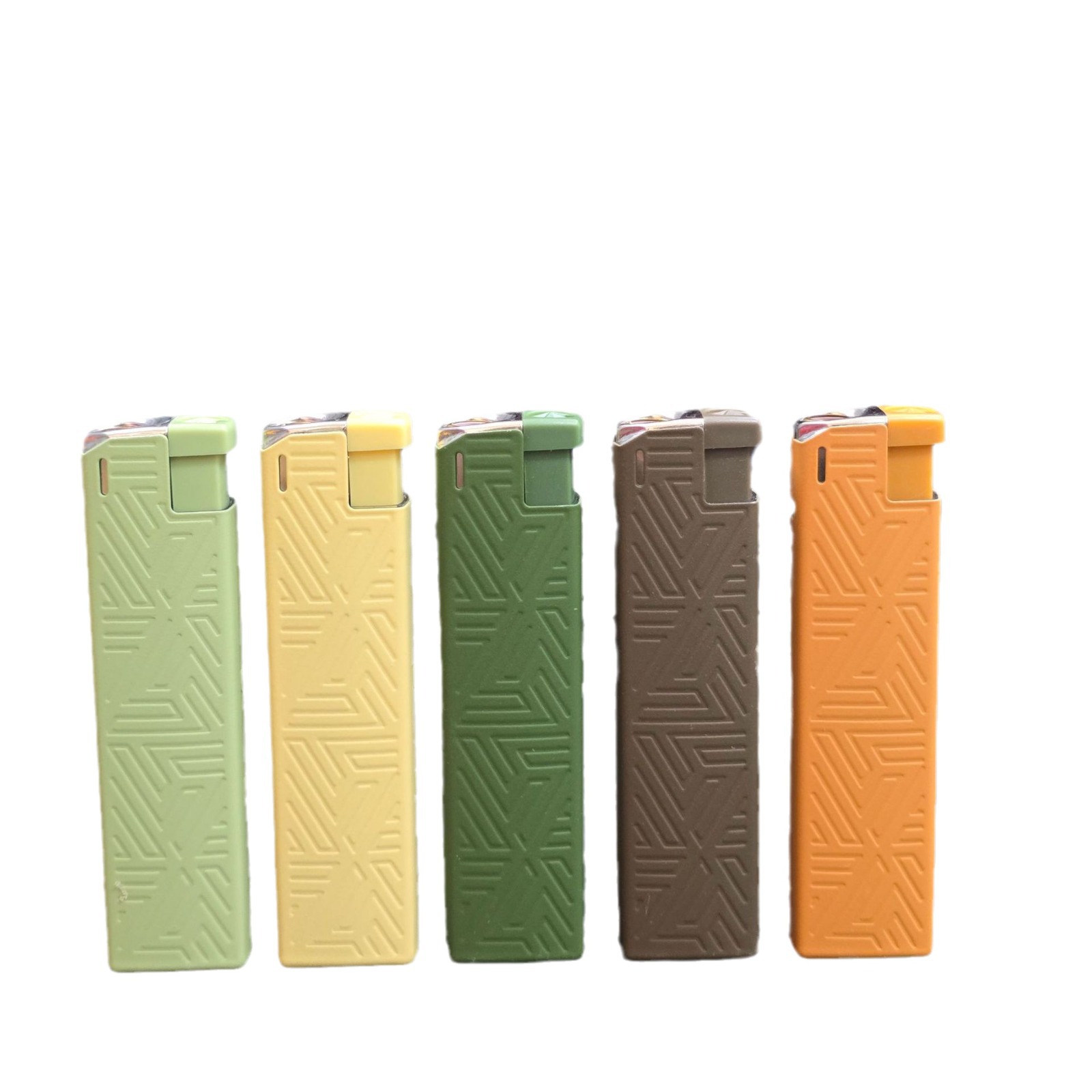 Direct blue flame thickened metal iron shell lighter