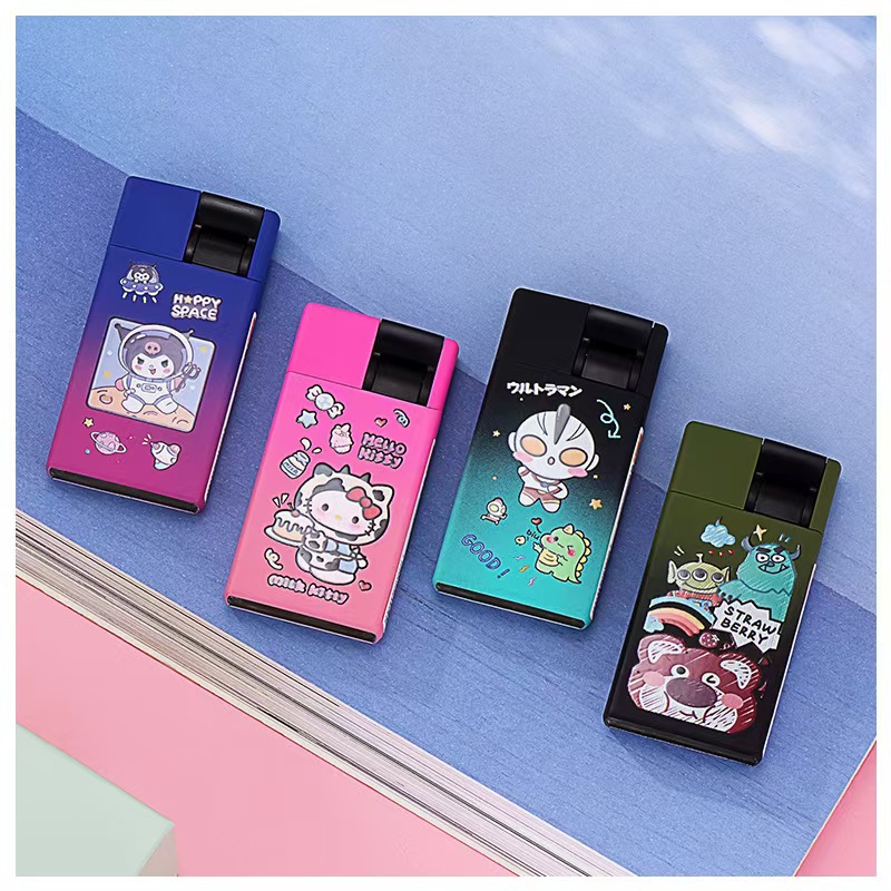 Color-changing cartoon pattern lever ignition inflatable lighter lighter lighter