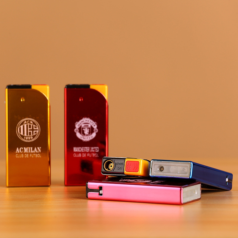 Manufacturer wholesale lighter customized electroplating windproof