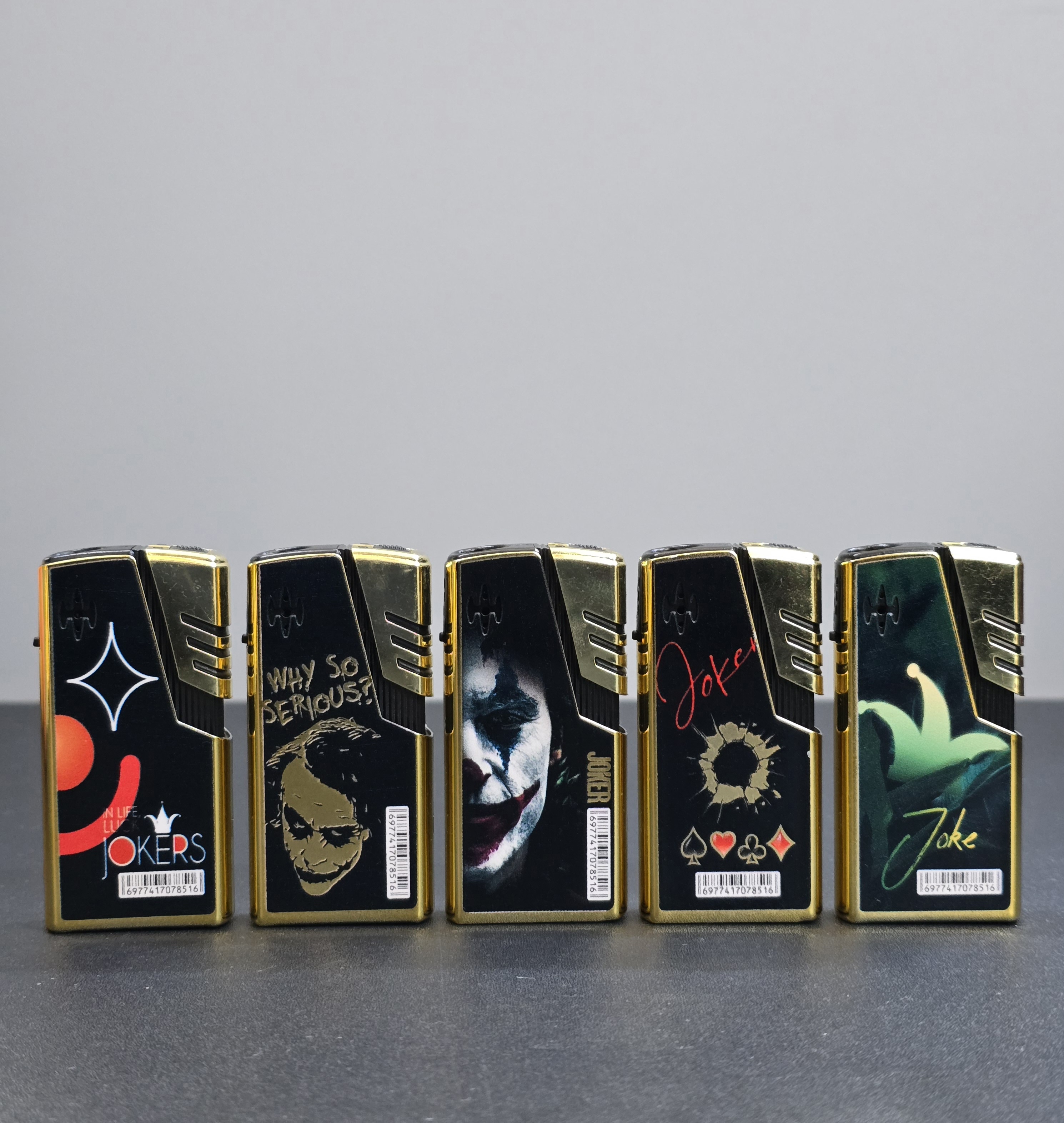 New blue flame direct plating metal lighter printing logo disposable windproof inflatable manufactur