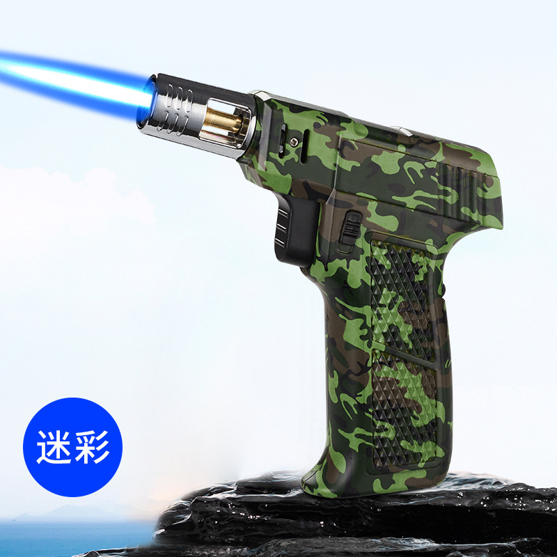 Hand-holding spray gun multi-purpose high-temperature welding gun inflatable lighter