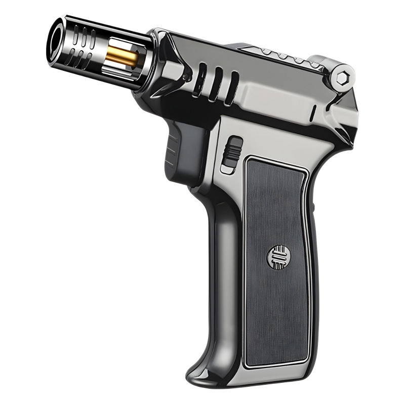 Leather blue flame direct lighter hardware welding spray gun igniter