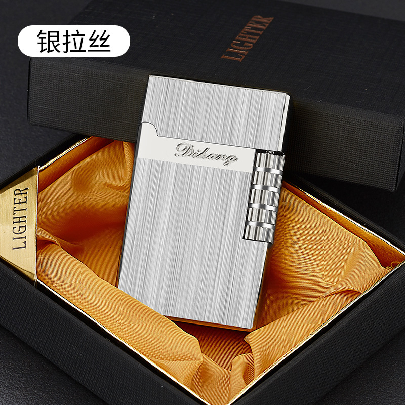 New Longsheng Steel Sound Side Sliding Grinding Wheel Inflatable Inclined Fire Lighter