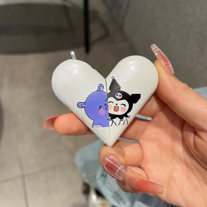 New technology-sensing cool cartoon cute inflatable couple childhood thin nostalgic cartoon lighter