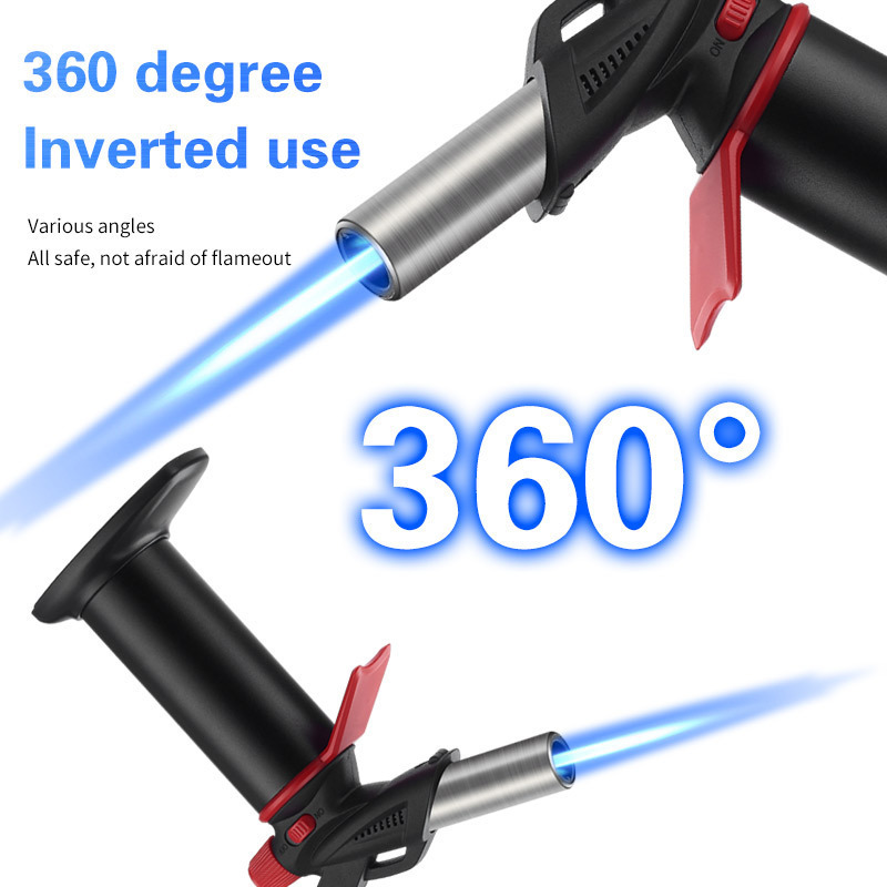 High-end spray gun welding gun 360 degree rotating direct impulse lighter