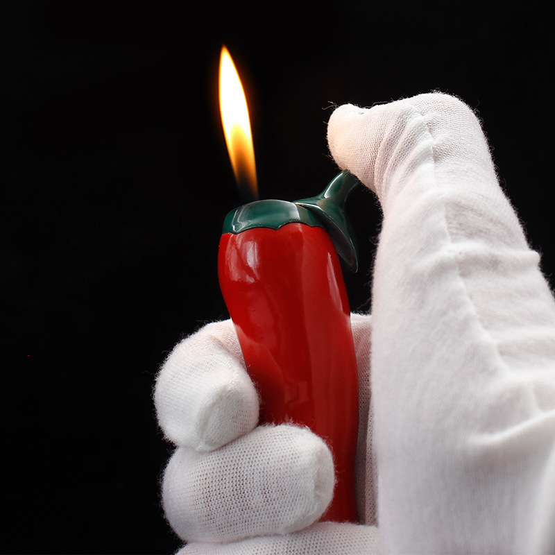 Inflatable lighter wholesale creative novelty and unique personality chili factory direct sales