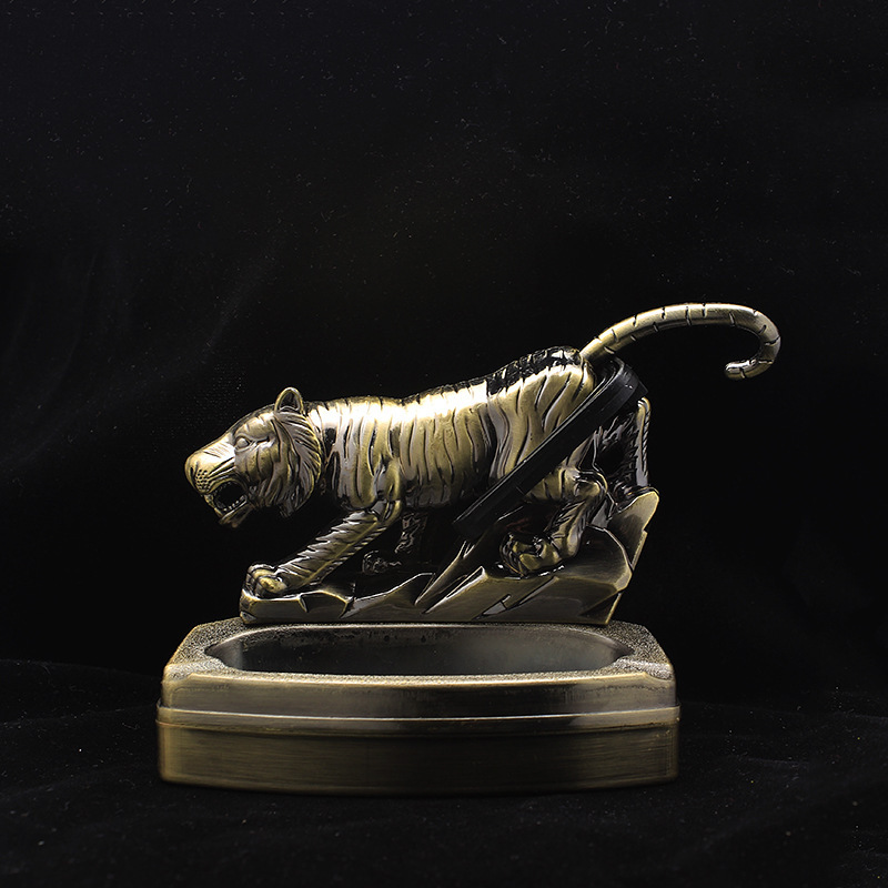 Animal shape Pegasus ghost head inflatable open flame ashtray