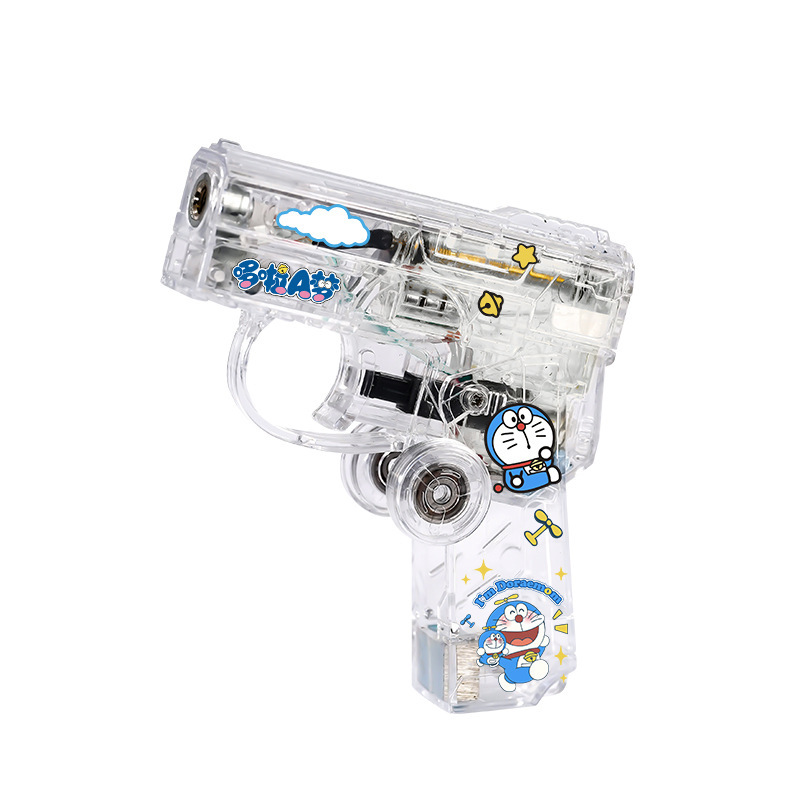 Luminous transparent gyro lighter two-in-one folding rotary decompression new deformation lighter