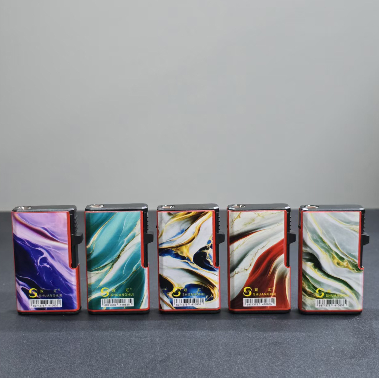 Short side ignition metal lighter wholesale customizable advertising lighter logo engraving