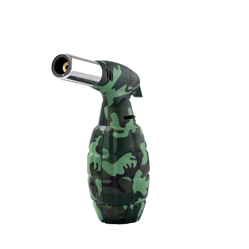 Portable windproof direct rush lighter spitting gun multi-purpose outdoor igniter musket wholesale