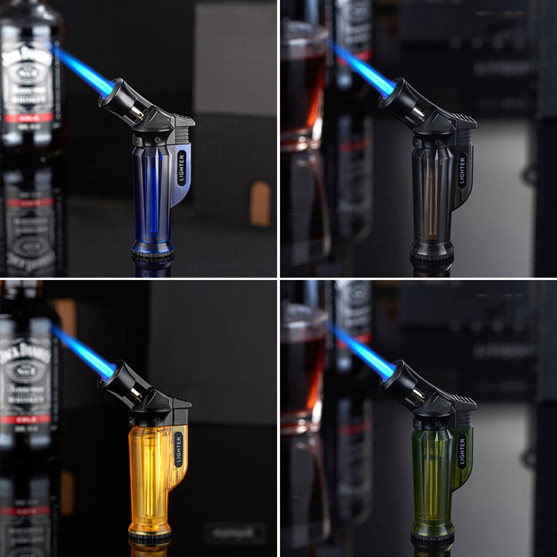 Cross-border wholesale of straight-head elbow large firepower welding gun spray gun lighter