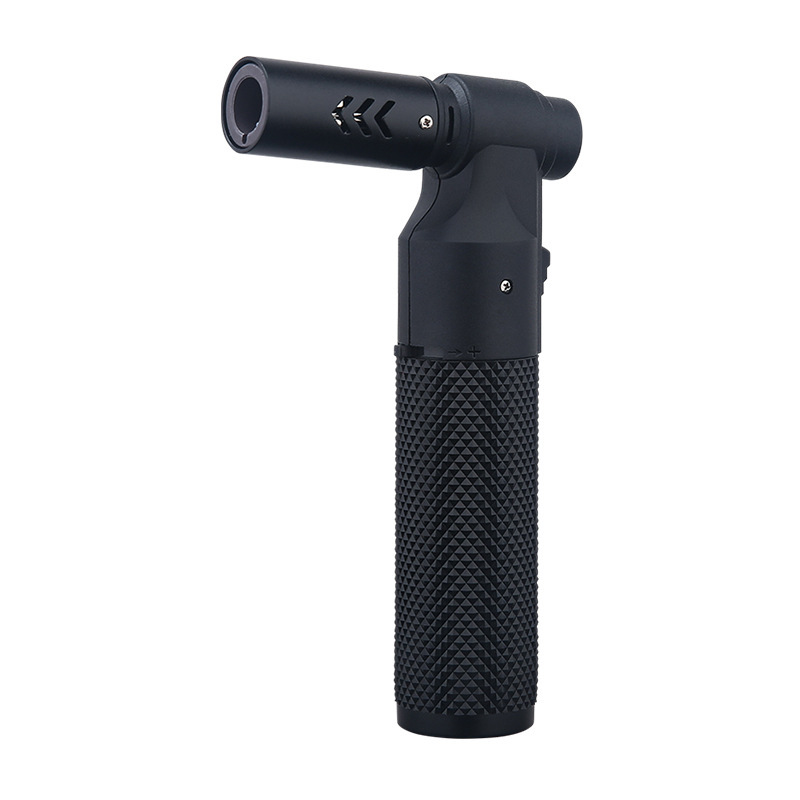 Small direct-pull metal inflatable cigar lighter outdoor portable high temperature spitting gun