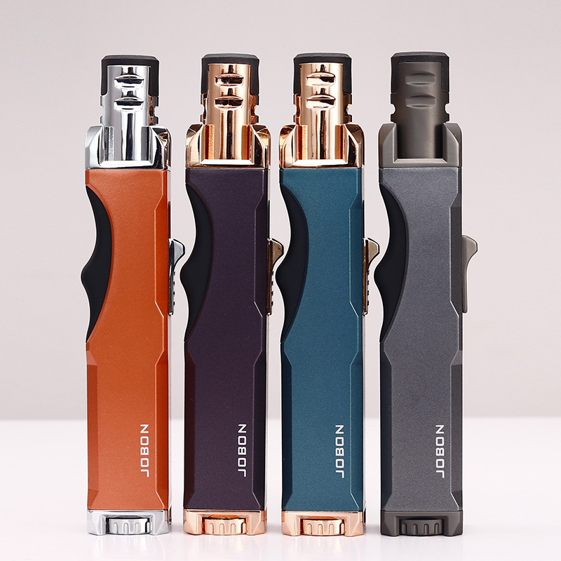 Windproof direct rush lighter High-end moxibustion cigar outdoor camping tool ignition gun lighter