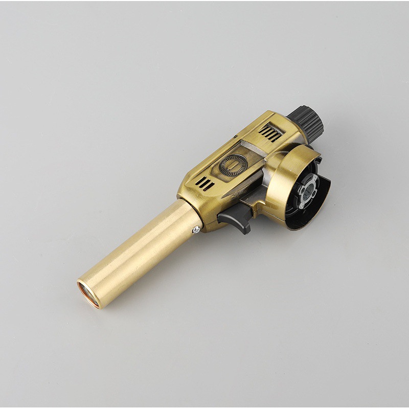 Pure copper card type gas tank fire spurt gun flamethrower gun head blowtorch welding point carbon